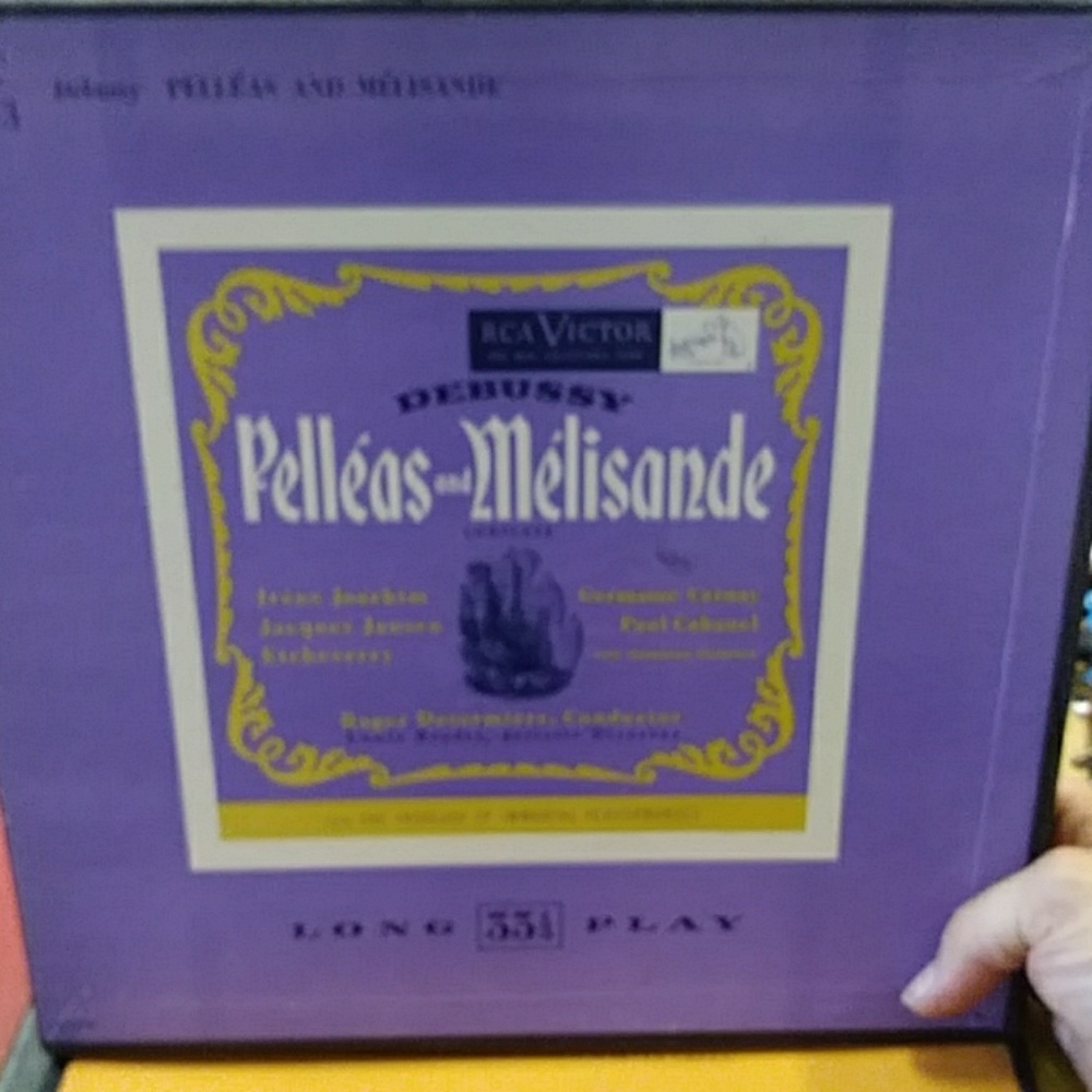 Pelleas and Melisande 3 Record set DEBUSSY